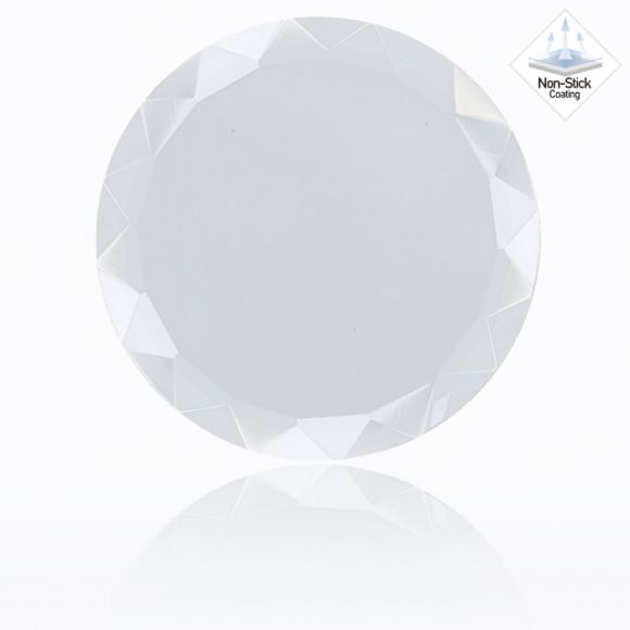 Adhesive Plate (Crystal Round Shaped) Non-Stick Coating Two-Sided